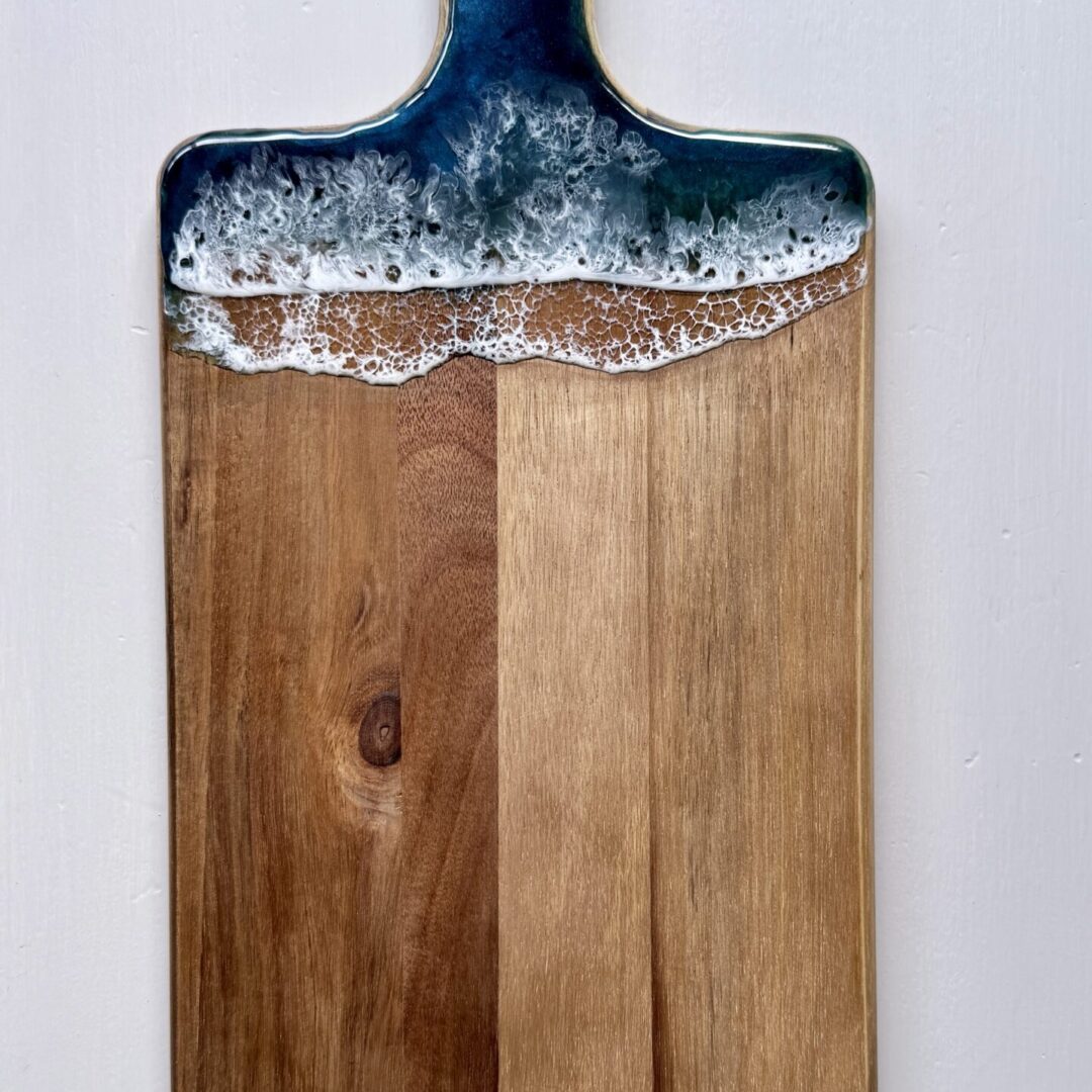 Tabla de cocina decorada