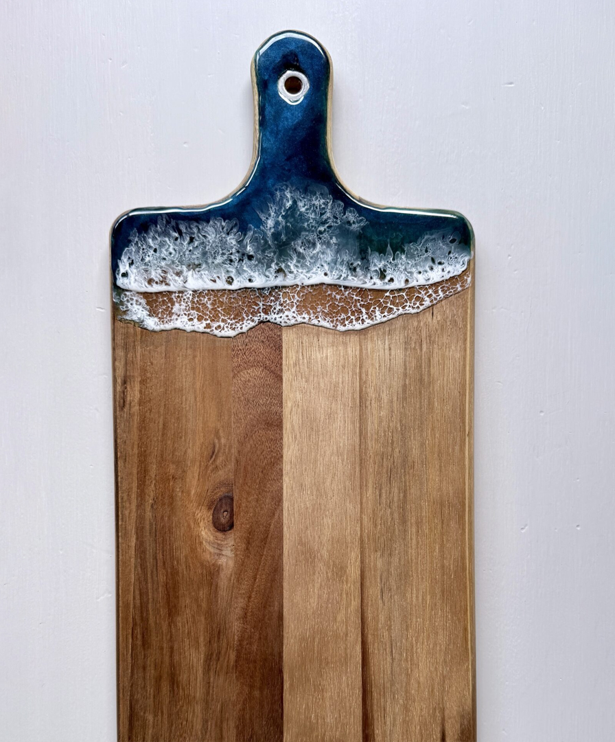Tabla de cocina decorada