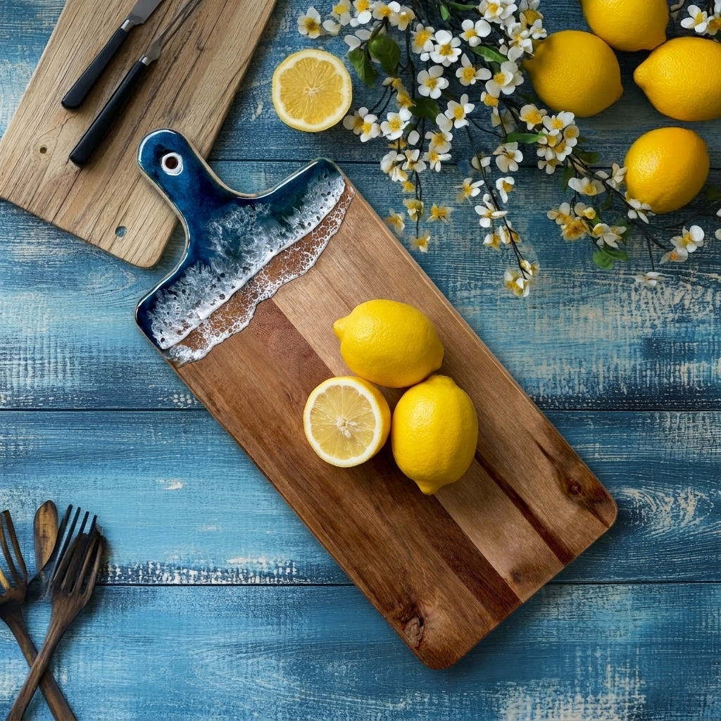 Tabla de cocina decorada - Imagen 2