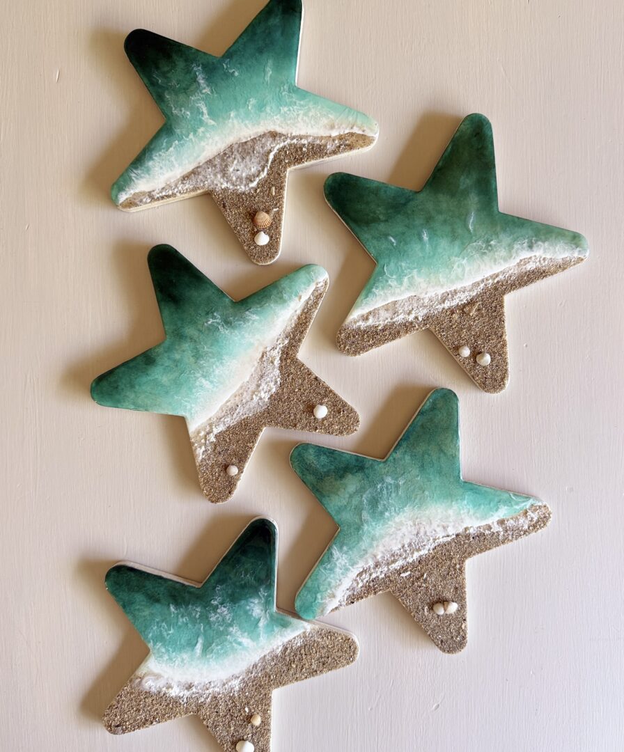 Estrella decorada Serie "Carnota"